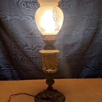 Lampada Stile Capodimonte Putti Amorini Antico Lum