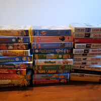 Vecchie videocassette Disney e non