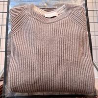 Maglione in Cashmere color tortora - taglia L