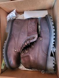 wrangler scarponici pelle marrone nuovi