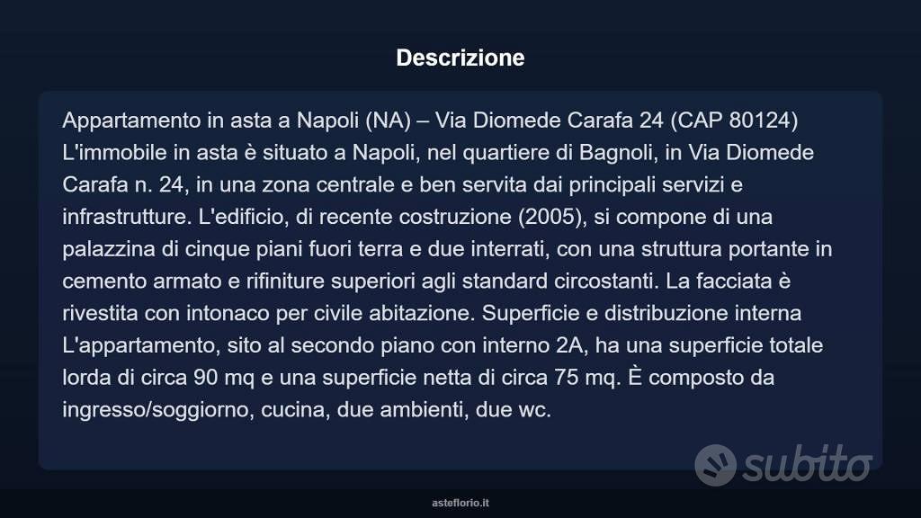 Appartamento – Napoli, Bagnoli, Municipalità 10 - Vista 3