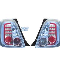 FANALI FIAT 500 07- LED FONDO CROMATO
