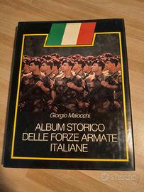 Libro "Album storico delle forze armate italiane"