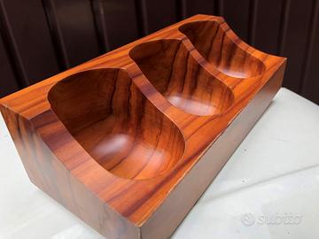 Porta Pipe 3 posti in radica