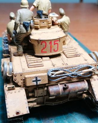 Carro armato tedesco 1:35 Panzer IV Ausf G DAK