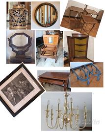 TAVOLINI - OGGETTISTICA - STAMPE - MOBILI ANTICHI