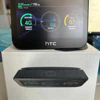 HTC Router Wifi con Sim 4G+Con batteria e corrente