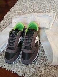 Saucony pantaloni maglietta 2 giubbini occhiali