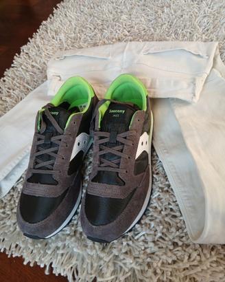 Saucony pantaloni maglietta 2 giubbini occhiali