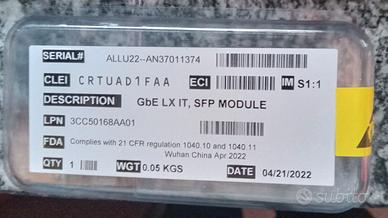 Modulo ottico SFP 1000Base-LX