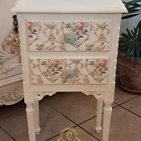 Mobiletto Comodino Shabby Chic 