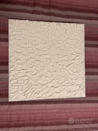 1 Quadro astratto texture tridimensionale.