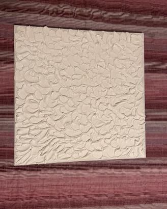 1 Quadro astratto texture tridimensionale.