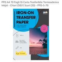 Termopressa per sublimazione 5 in 1 con fogli A4 
