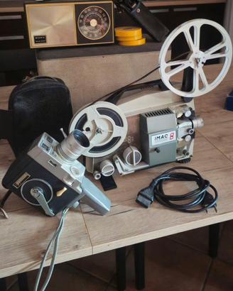 🎬 Set Vintage Cinema Super 8 – Proiettore IMAC 8