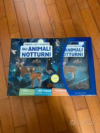 Gli Animali Notturni – Libro con Magneti