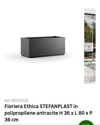Fioriera Ethica da esterno