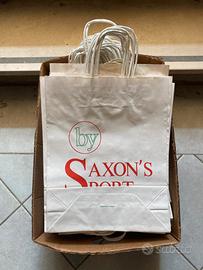 10 scatoloni di sacchetti per mercati e negozio