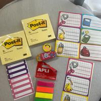 Lotto cancelleria vari pezzi