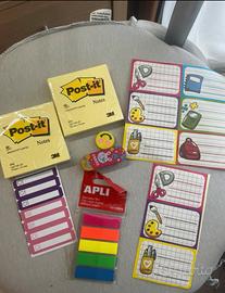 Lotto cancelleria vari pezzi