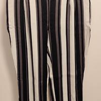 pantaloni a righe zara 