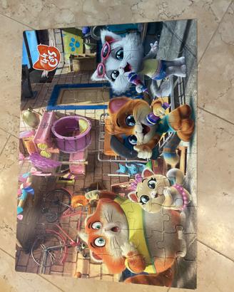 Puzzle 44 gatti