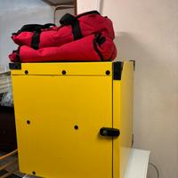 Bauletto moto riscaldato per pizze