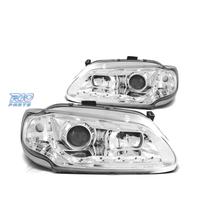 FARI RENAULT MEGANE 96-99 LUCE DIURNA A LED FONDO 