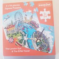 Puzzle Artyglobe Easyjet London Eye & Eiffel Tower