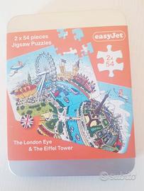 Puzzle Artyglobe Easyjet London Eye & Eiffel Tower