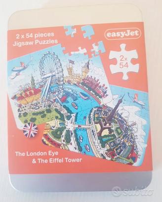 Puzzle Artyglobe Easyjet London Eye & Eiffel Tower