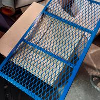 ripiani per scaffale blu lucido