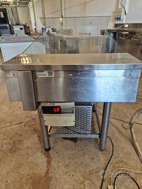 ESPOSITORE INOX PESCE FRESCO USATO