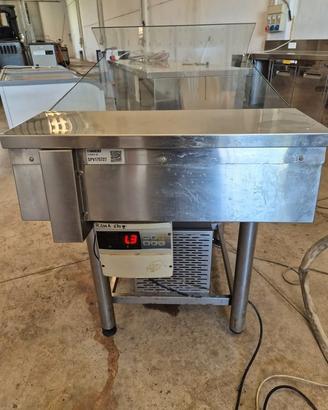 ESPOSITORE INOX PESCE FRESCO USATO