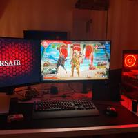Postazione gaming professionale completa