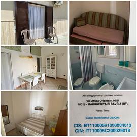 Casa vacanza Margherita di Savoia