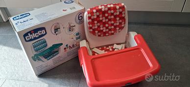 rialzo sedia  chicco  da 6 mesi portatile