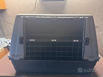 Trasportino auto per cane taglia media