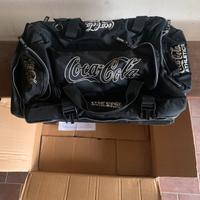 Borsone trolley nero Coca-Cola