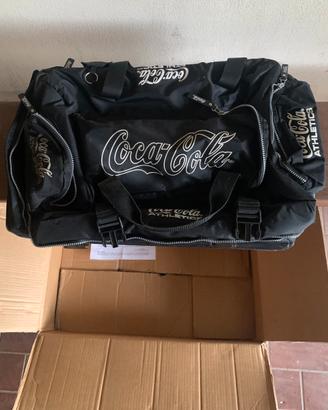 Borsone trolley nero Coca-Cola