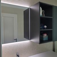 mobile bagno contenitore lavatrice 