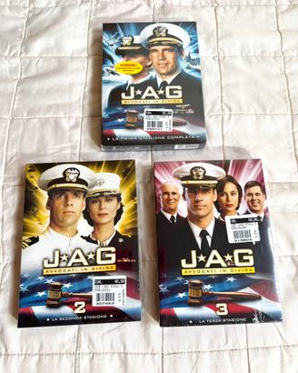 DVD J.A.G. Avvocato in divisa | stagione 1-2-3
