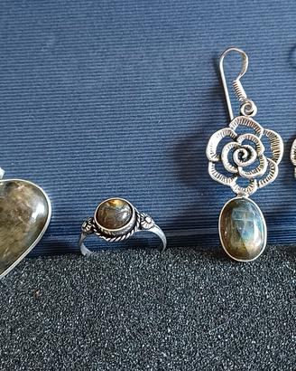 Set gioielli con Labradorite