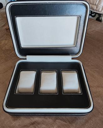 PORTA OROLOGI PREMIUM 3 POSTI