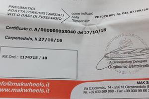  cerchi in lega 