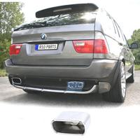 TERMINALE SCARICO UNIVERSALE IN ACCIAIO INOSSIDABI