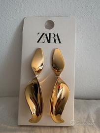 Orecchini oro lunghi - Zara