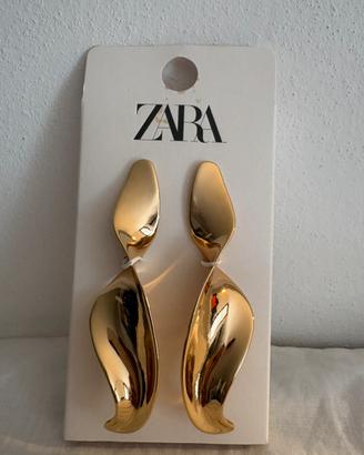 Orecchini oro lunghi - Zara
