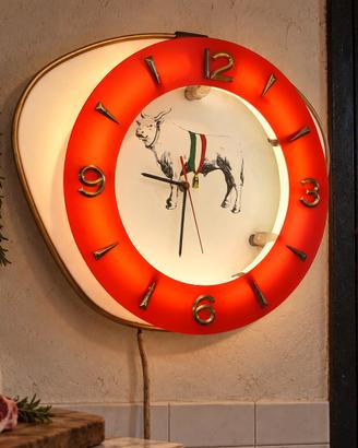 orologio Parete vintage Macelleria anni 50 