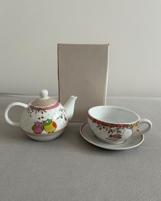 Set tazza e teiera